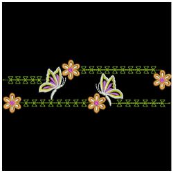 Butterfly Borders 08 machine embroidery designs