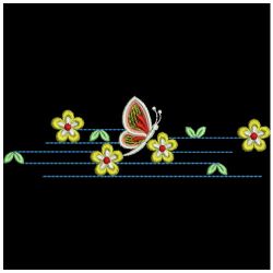 Butterfly Borders 09 machine embroidery designs