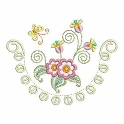 Heirloom Dancing Butterflies 05 machine embroidery designs