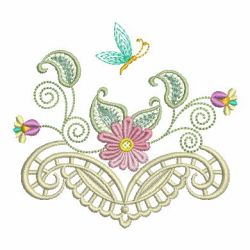 Heirloom Dancing Butterflies 07 machine embroidery designs