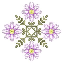 Fancy Flower Quilt 1 02(Lg) machine embroidery designs