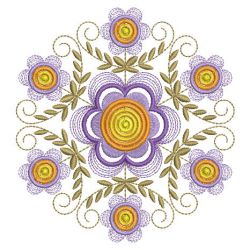 Fancy Flower Quilt 1 07(Sm) machine embroidery designs