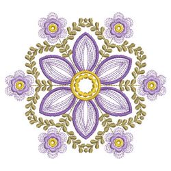 Fancy Flower Quilt 2 01(Lg) machine embroidery designs