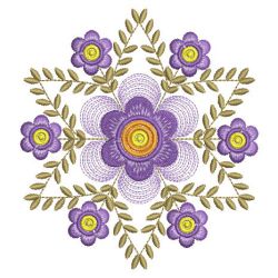 Fancy Flower Quilt 2 02(Sm) machine embroidery designs