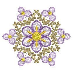 Fancy Flower Quilt 2 03(Lg) machine embroidery designs