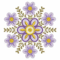 Fancy Flower Quilt 2 09(Lg) machine embroidery designs