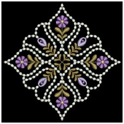 Candlewicking Daisy Quilt 01(Lg) machine embroidery designs