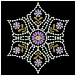 Candlewicking Daisy Quilt 02(Lg)