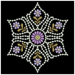 Candlewicking Daisy Quilt 02(Sm) machine embroidery designs