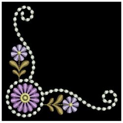 Candlewicking Daisy Quilt 03(Sm) machine embroidery designs