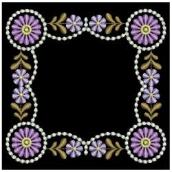 Candlewicking Daisy Quilt 04(Sm) machine embroidery designs