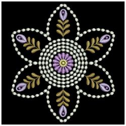 Candlewicking Daisy Quilt 08(Lg)