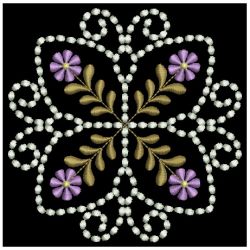 Candlewicking Daisy Quilt 10(Sm) machine embroidery designs