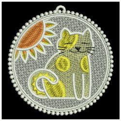 FSL Cat Ornaments 01 machine embroidery designs