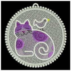 FSL Cat Ornaments 02 machine embroidery designs