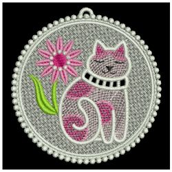 FSL Cat Ornaments 04 machine embroidery designs