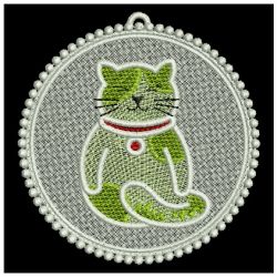 FSL Cat Ornaments 05 machine embroidery designs