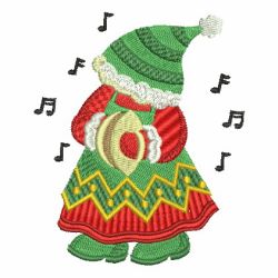 Christmas Sunbonnets 06 machine embroidery designs