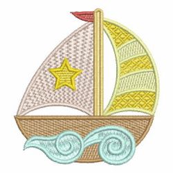 FSL Sailing Boats 09 machine embroidery designs