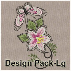 Bauhinia(Lg) machine embroidery designs