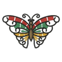 Butterfly Paletted 01 machine embroidery designs