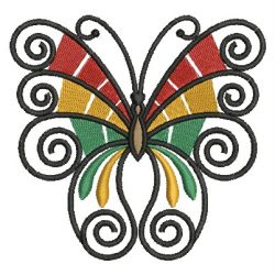 Butterfly Paletted 03 machine embroidery designs