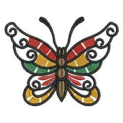 Butterfly Paletted 04 machine embroidery designs