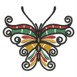Butterfly Paletted 06 machine embroidery designs