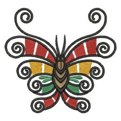Butterfly Paletted 08 machine embroidery designs