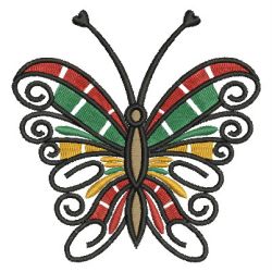 Butterfly Paletted 09 machine embroidery designs