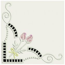 Heirloom Rose Cutwork 04(Sm) machine embroidery designs