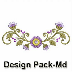 Heirloom Flower Quilt 1(Md) machine embroidery designs