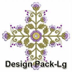 Heirloom Flower Quilt 1(Lg) machine embroidery designs