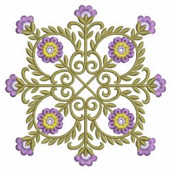 Heirloom Flower Quilt 1 02(Md) machine embroidery designs