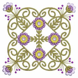 Heirloom Flower Quilt 1 07(Lg) machine embroidery designs