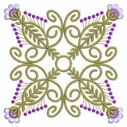 Heirloom Flower Quilt 1 09(Md) machine embroidery designs