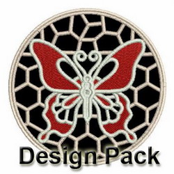 Cutwork Butterfly machine embroidery designs