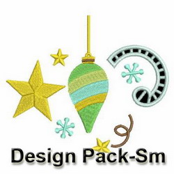 Cutwork Christmas Ornaments(Sm) machine embroidery designs