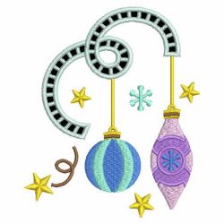 Cutwork Christmas Ornaments 07(Md) machine embroidery designs