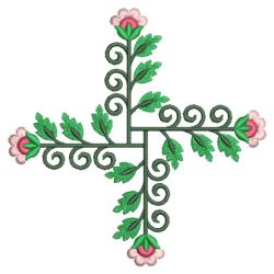 Heirloom Flower Quilt 2 06(Md) machine embroidery designs