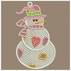 FSL Snowman 02 machine embroidery designs