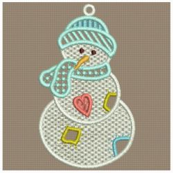 FSL Snowman 07 machine embroidery designs