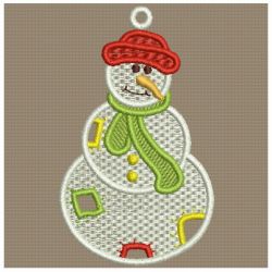 FSL Snowman 10 machine embroidery designs