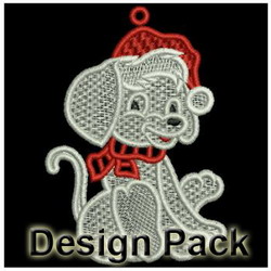 FSL Christmas Critters machine embroidery designs