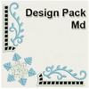 Snowflake Corner Cutwork(Md)