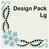 Snowflake Corner Cutwork(Lg)