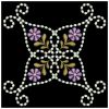 Candlewicking Daisy Quilt 09(Sm)