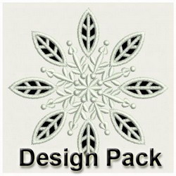 Snowflake Cutworks machine embroidery designs