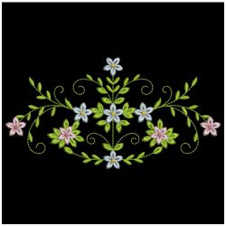 Heirloom Spring Flowers 01 machine embroidery designs