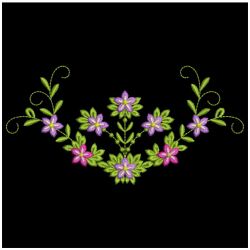 Heirloom Spring Flowers 02 machine embroidery designs